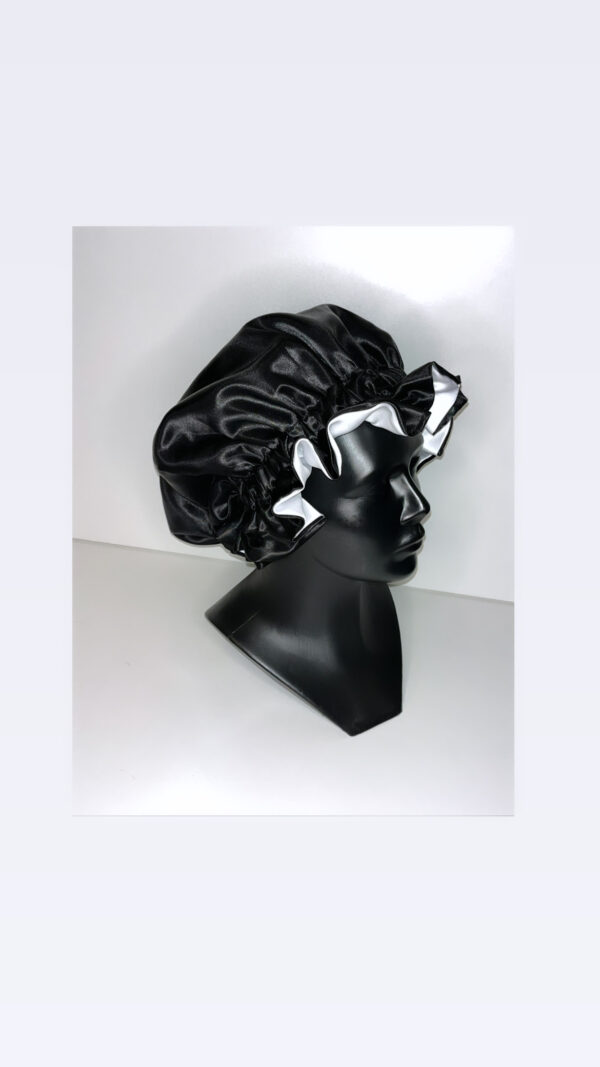 Satin Reversible Bonnet - Image 3