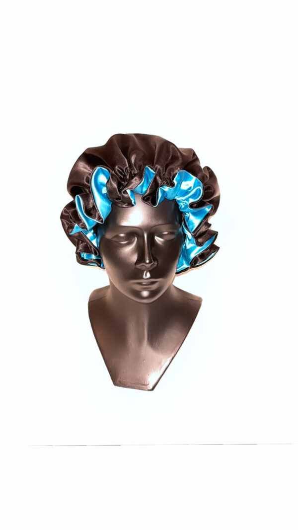 Satin Reversible Bonnet - Image 6