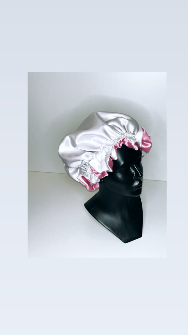 Satin Reversible Bonnet - Image 9